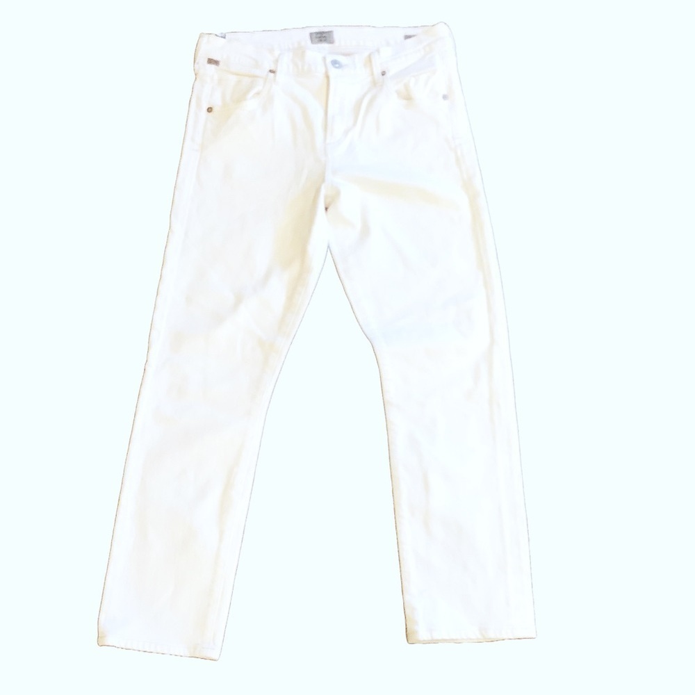 Citizens of Humanity Women's Elsa Mid Rise Slim Fit Crop Size 28 - Picture 2 of 14